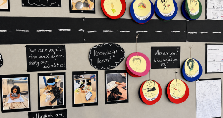 Students' collective learning journey on display