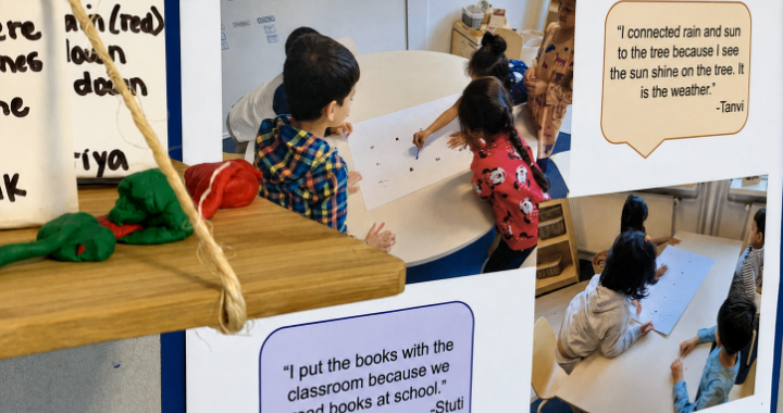 Making thinking visible display